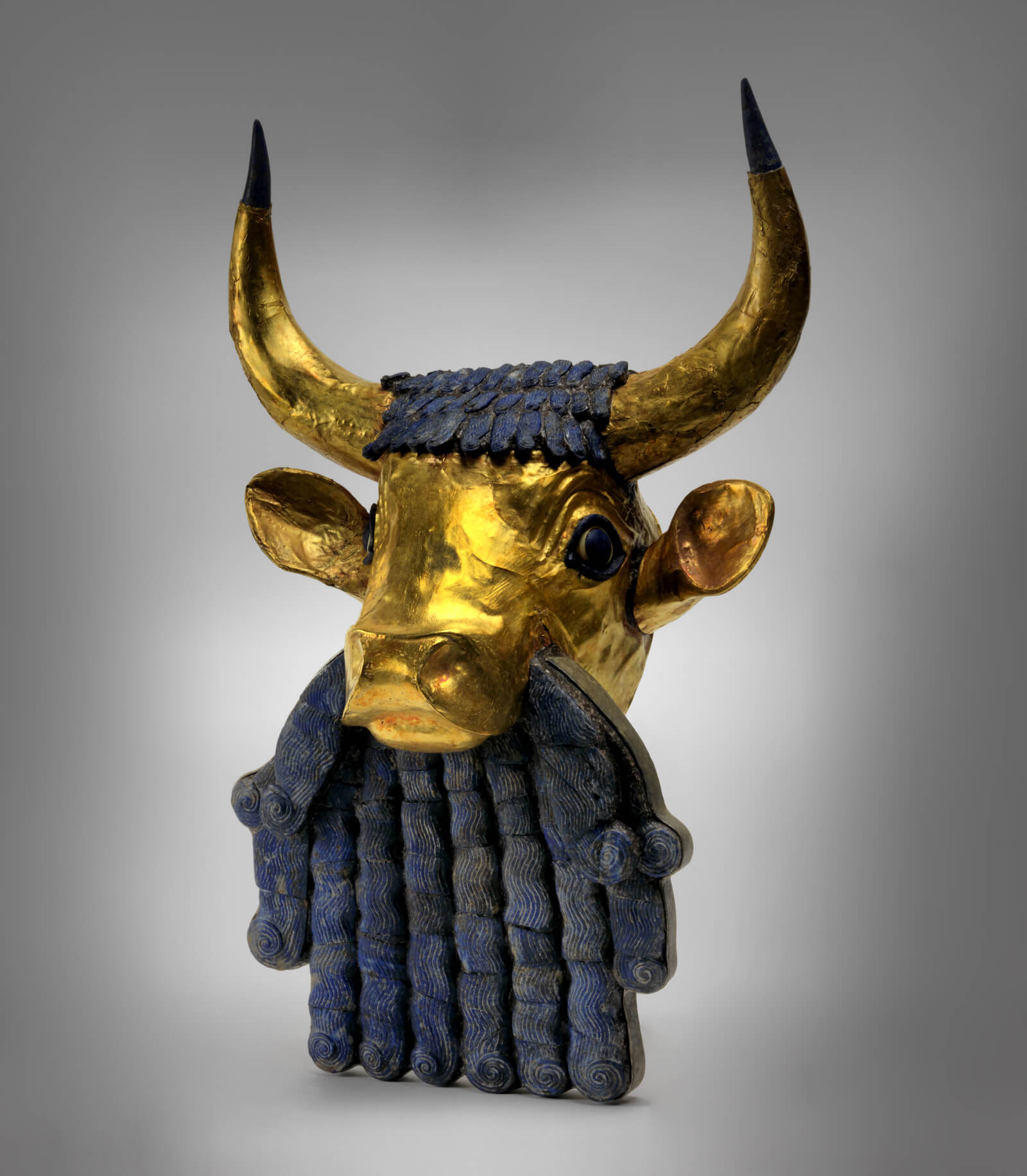 Lyre Fragment Bull Head