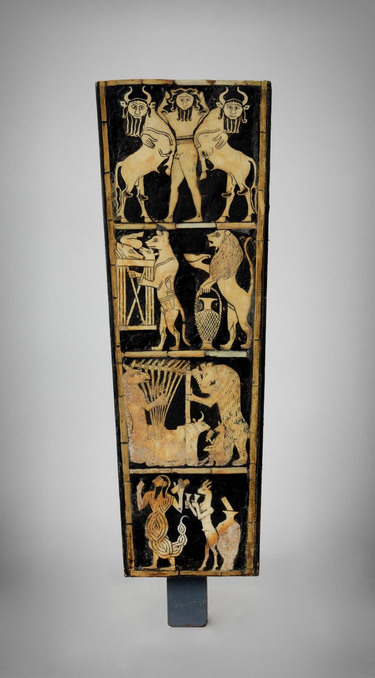 Lyre Fragment Plaque